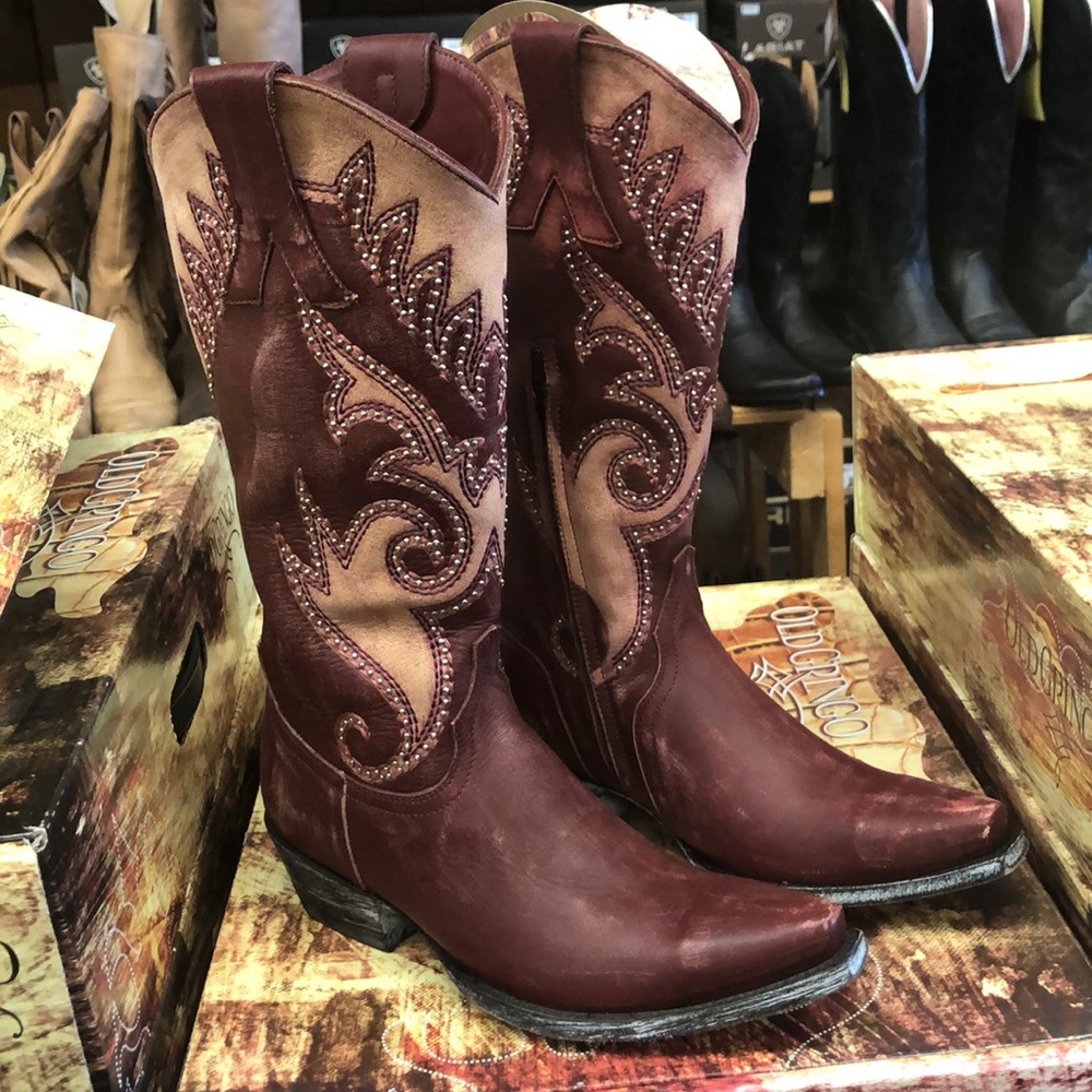 Ladies Old Gringo marsell skyni boots NWT